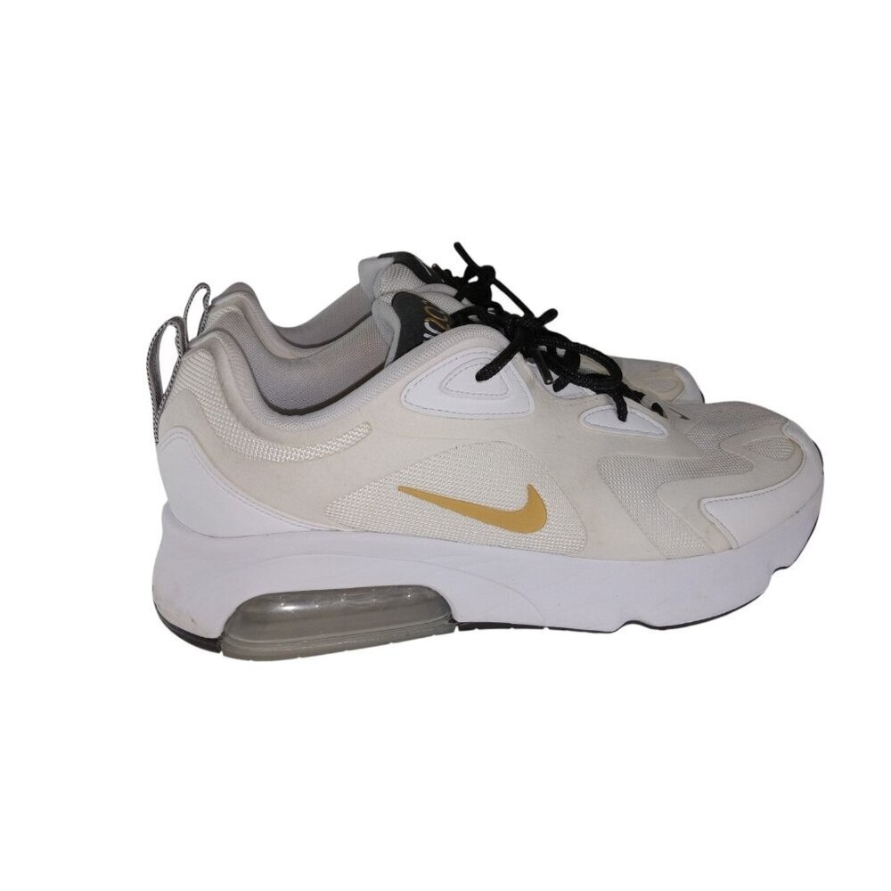 Nike Womens Air Max 200 AQ2568-102 White Running Sneakers Size 11 No Insole
